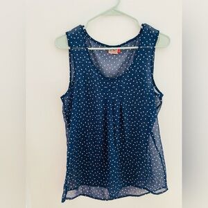 ONLY polka-dot georgette top, Size M